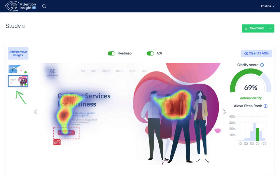 Attention Insight screenshot 1