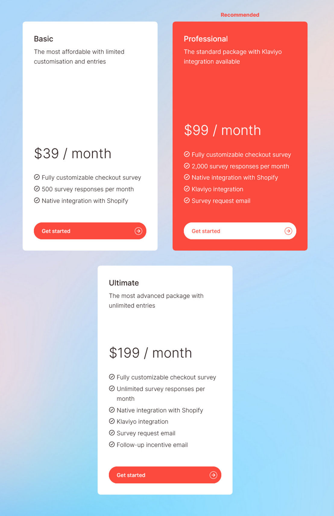 Attribute pricing 1