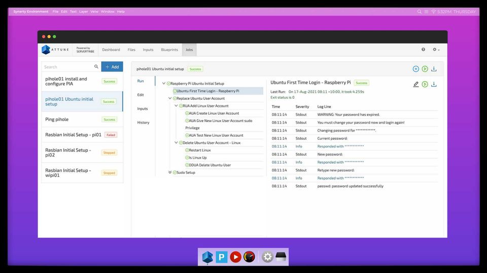 Attune screenshot 1