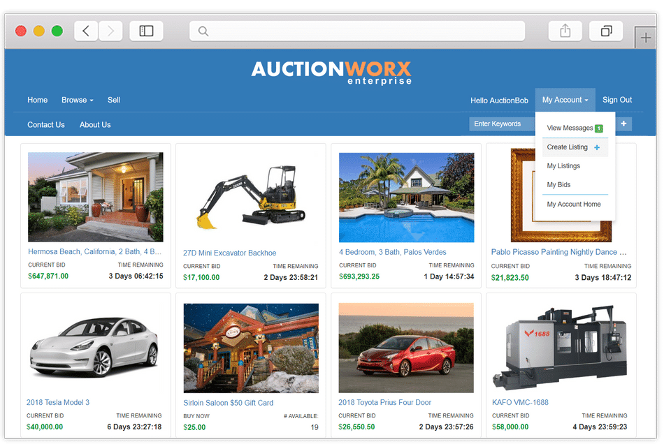AuctionWorx Enterprise screenshot 2