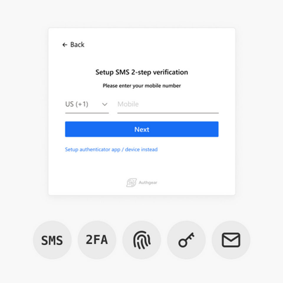 Authgear screenshot 2
