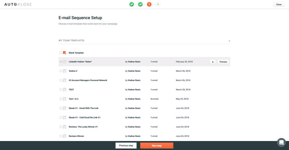 Autoklose screenshot 3