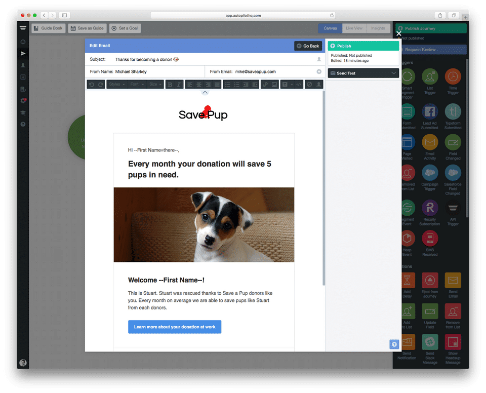 Autopilot screenshot 2