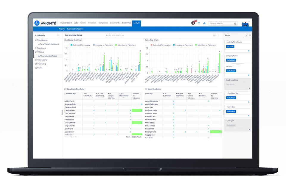 Avionte Staffing Software screenshot 3