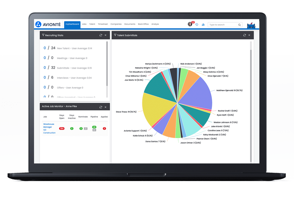 Avionte Staffing Software screenshot 2