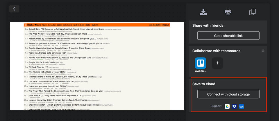 Awesome Screenshot screenshot 2