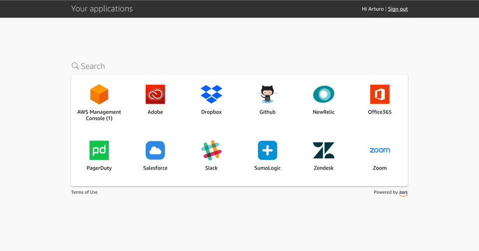 AWS Single Sign-On screenshot 4