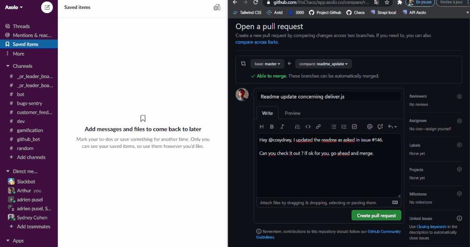 Axolo screenshot 2