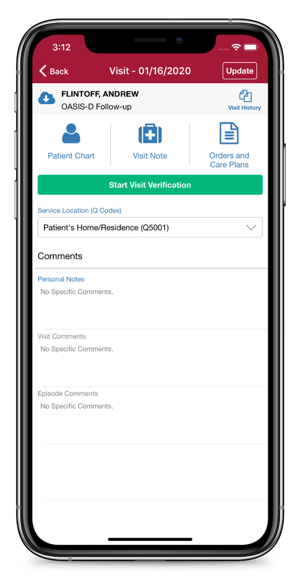 Axxess Home Health screenshot