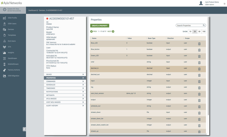 Ayla IoT Platform screenshot 3