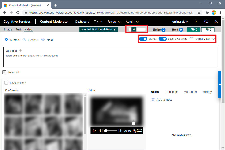 Azure Content Moderator screenshot 1