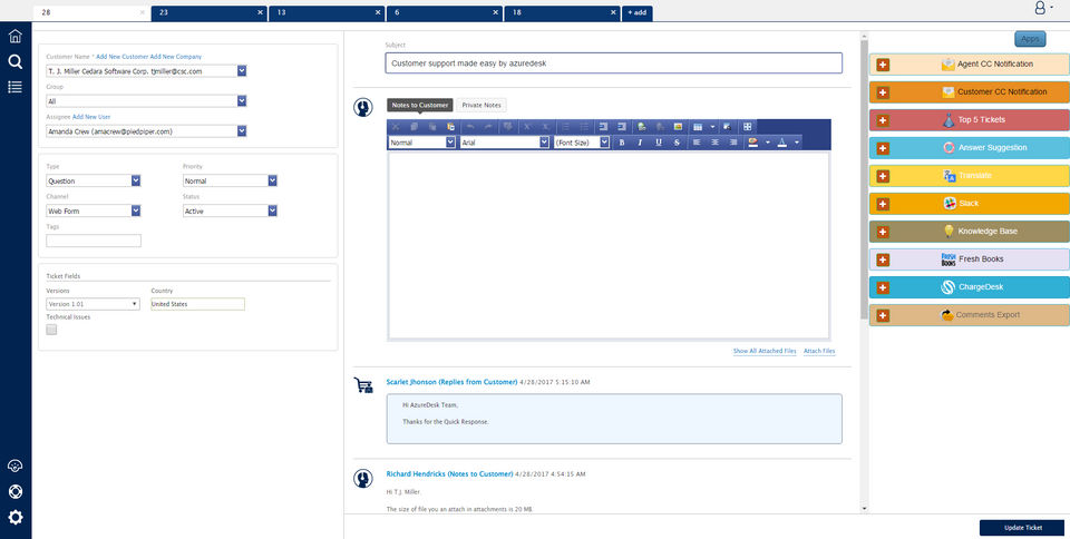 AzureDesk screenshot 1