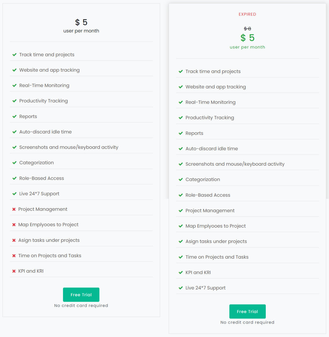 Backlsh pricing 1