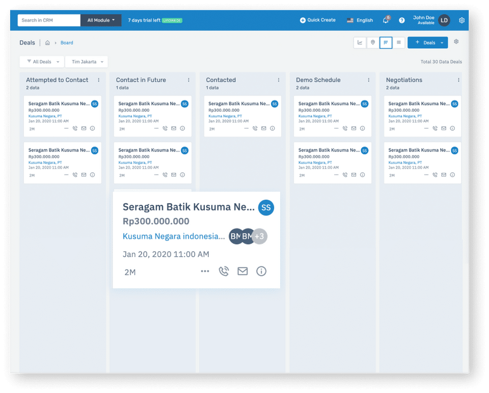 Barantum CRM screenshot 4