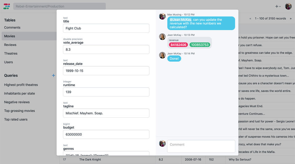 BaseDash screenshot