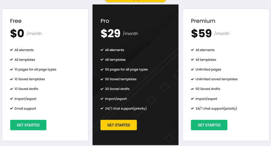 Beae pricing 1
