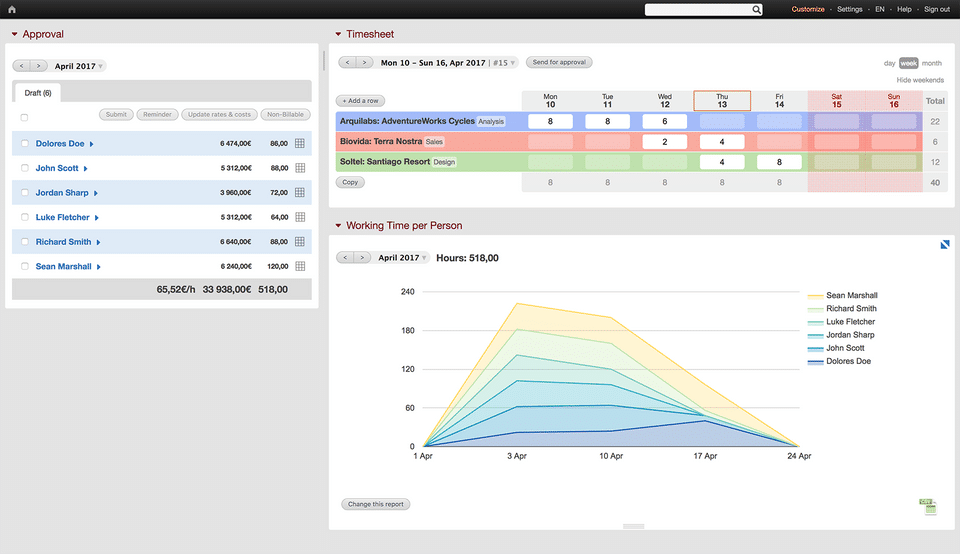 BeeBole screenshot 1