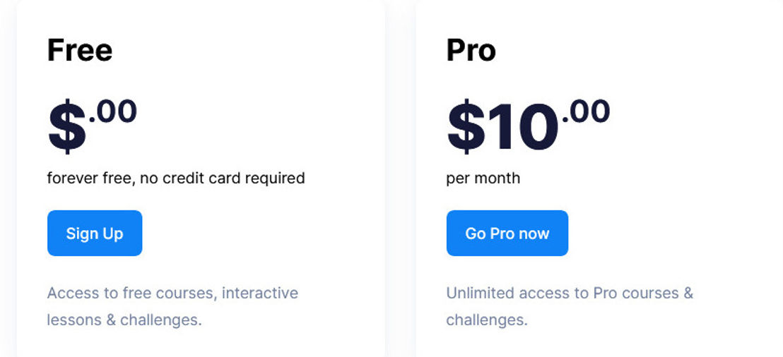 Befront pricing