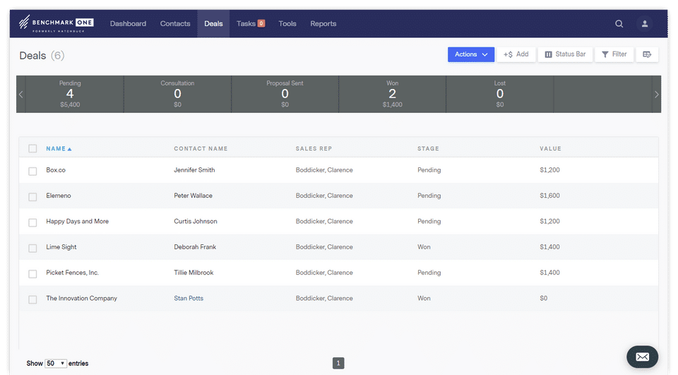 BenchmarkONE screenshot 1