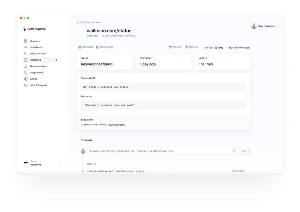 Better Uptime screenshot 3