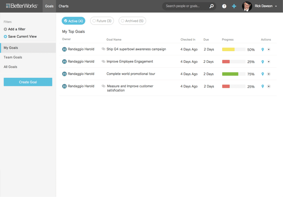 Betterworks screenshot 4