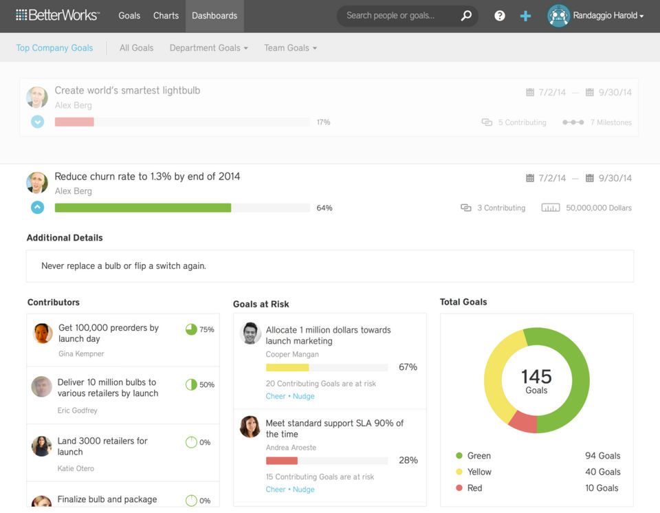 Betterworks screenshot 2