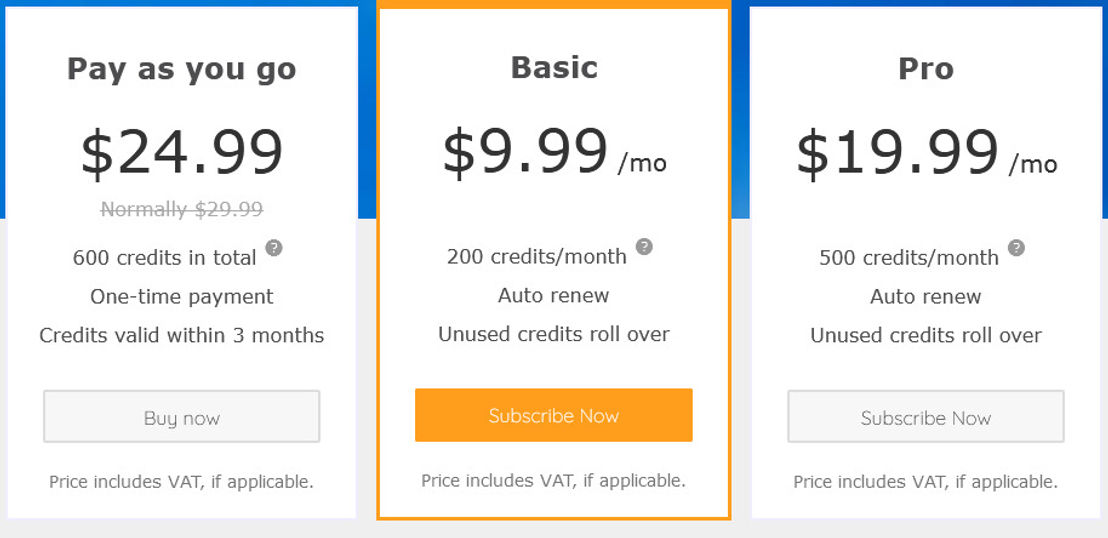 BGremover pricing 1