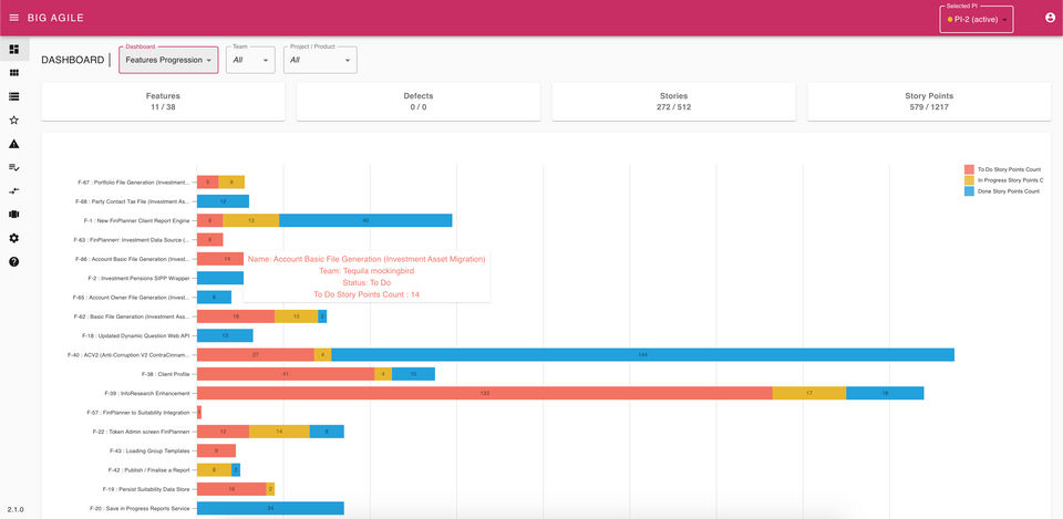 BigAgile screenshot 1