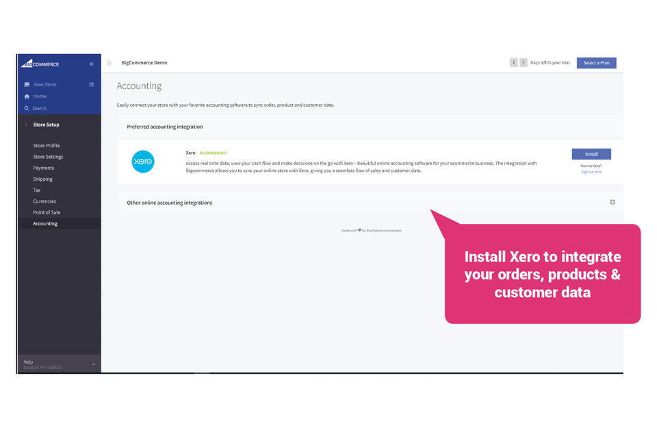 BigCommerce screenshot 1