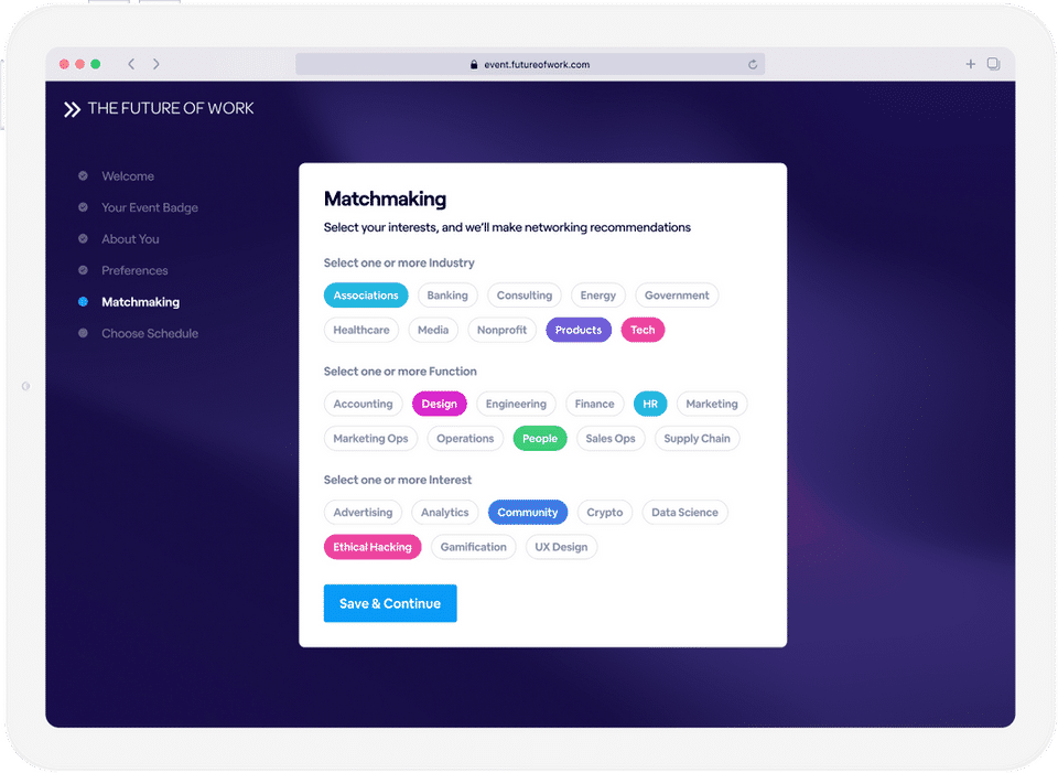 BigMarker screenshot