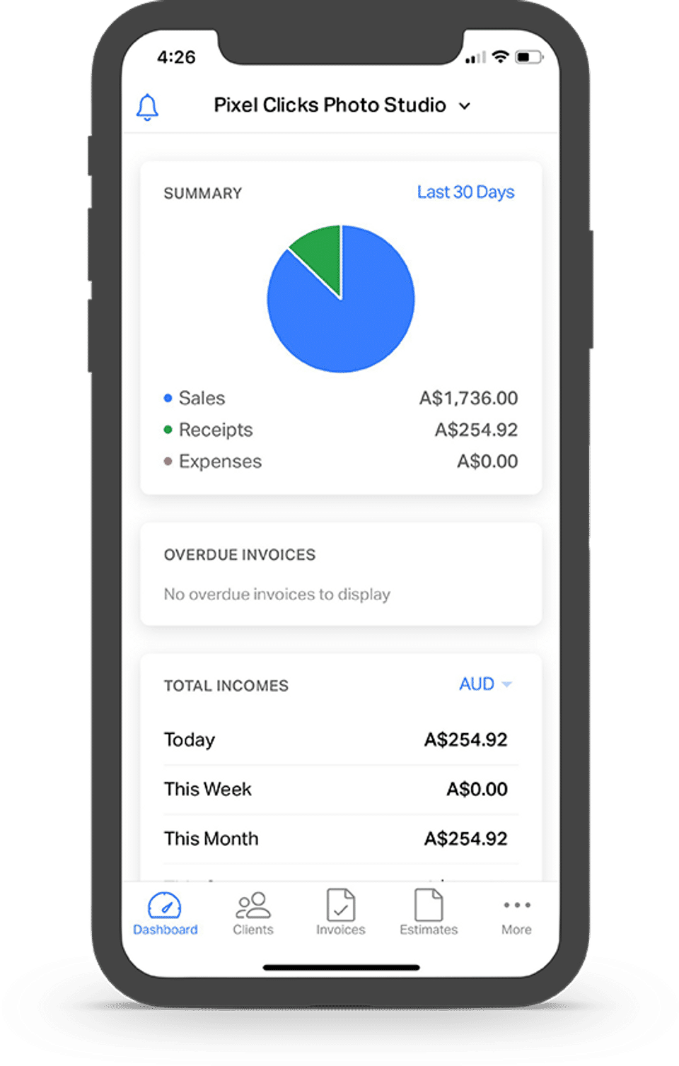Billbooks screenshot 2