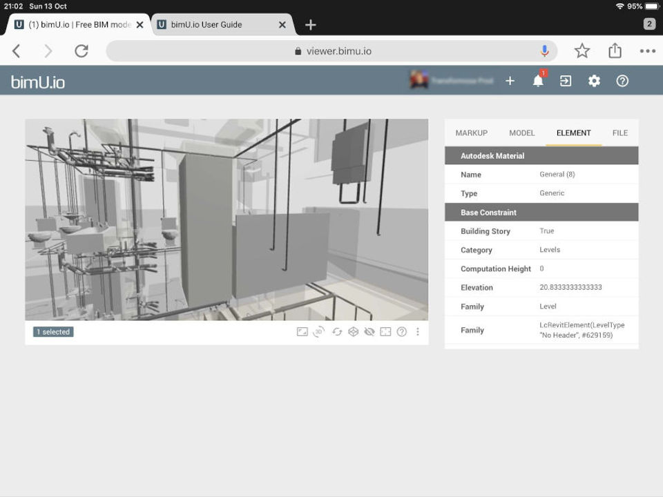 bimU.io screenshot 2