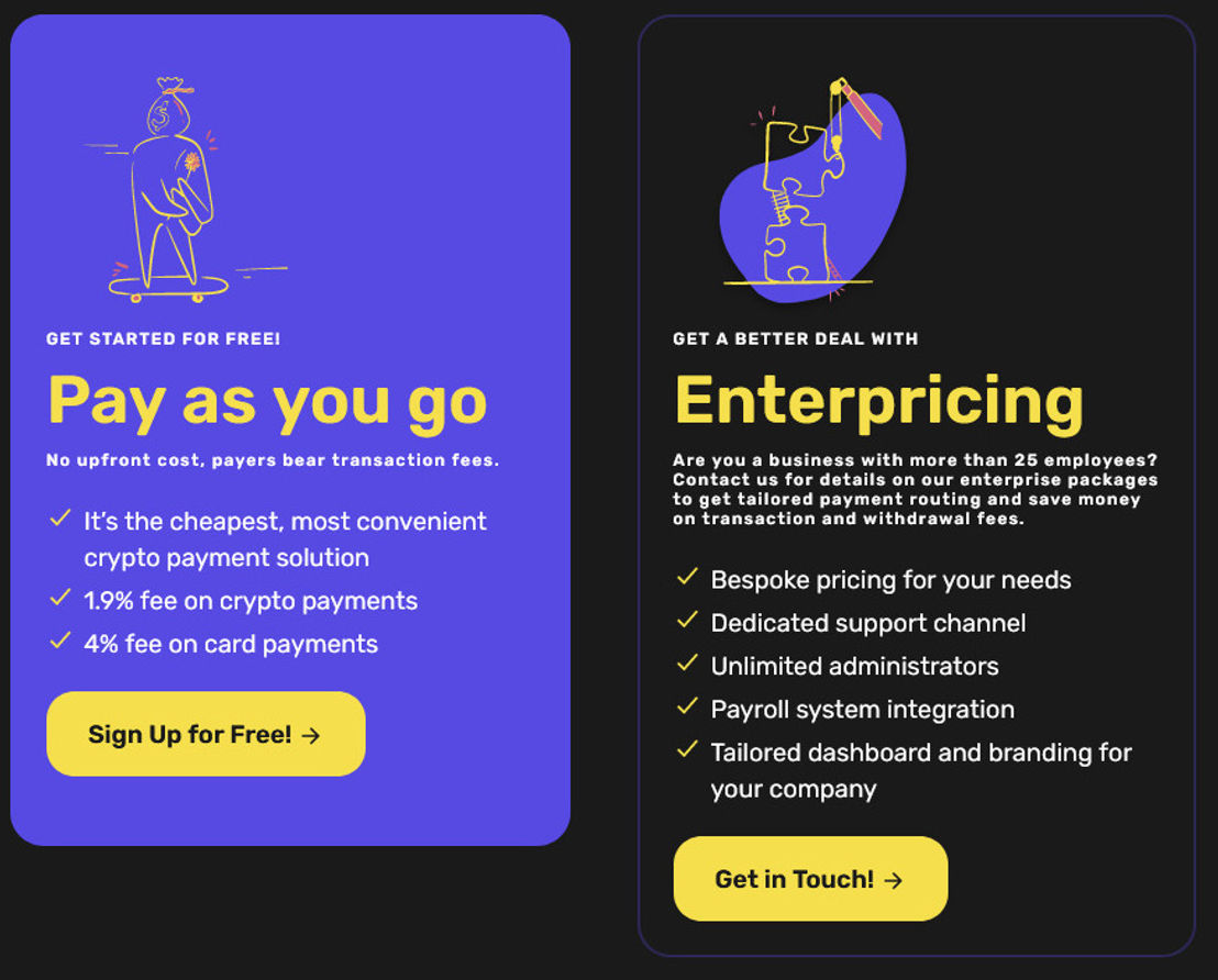 Binamite pricing 1