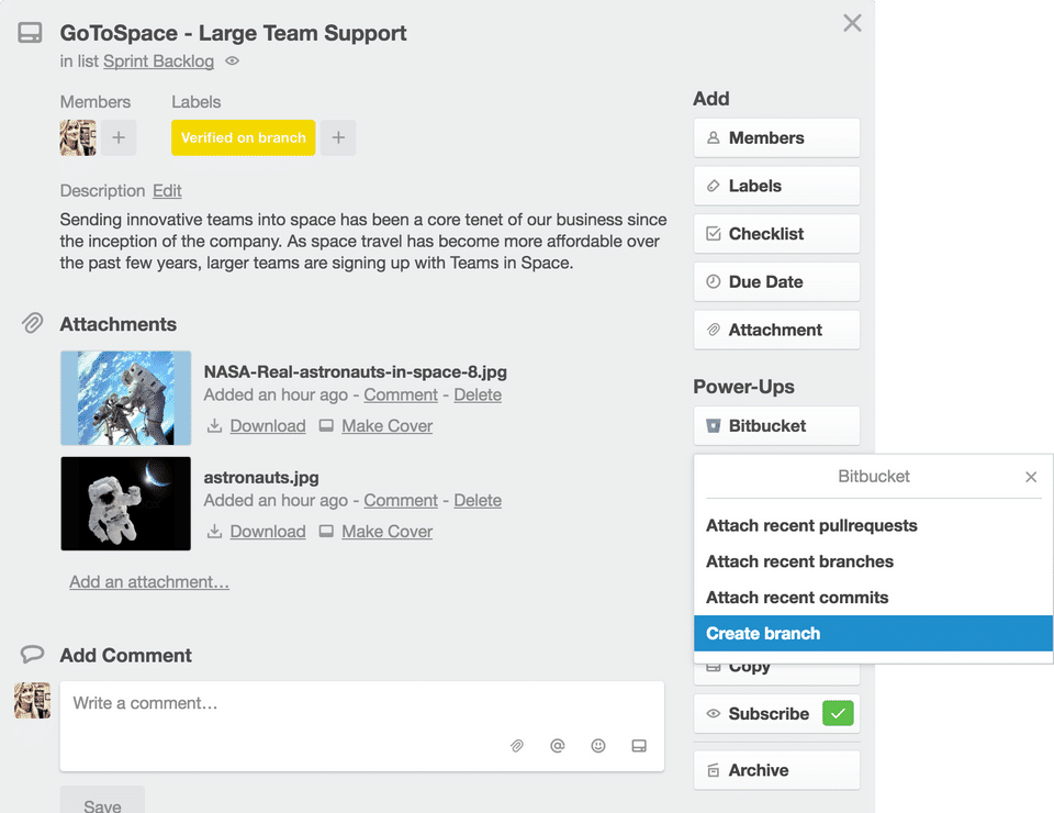 Bitbucket screenshot 3