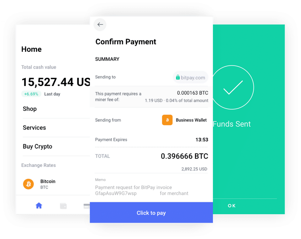 BitPay screenshot 2