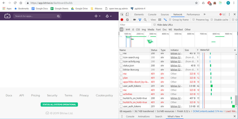 Bitrise screenshot 1