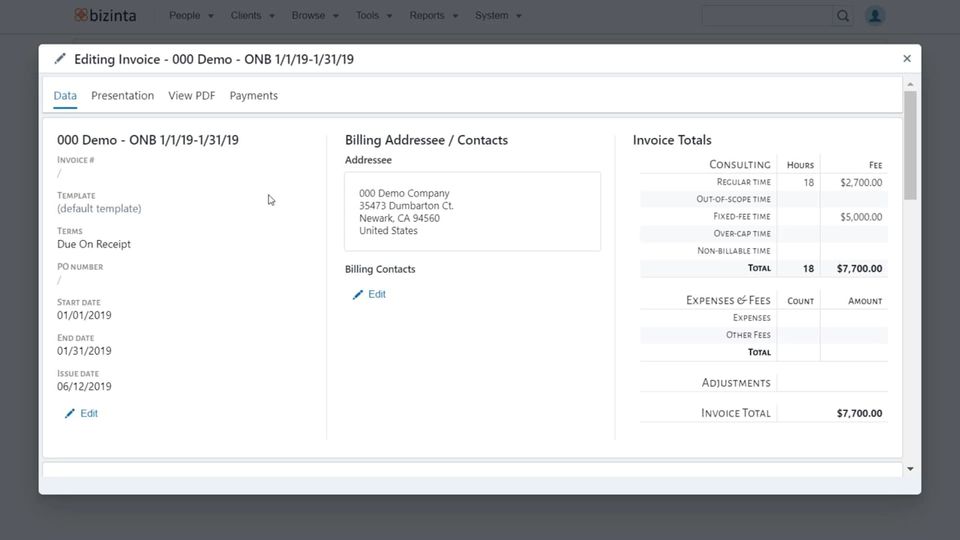 Bizinta screenshot 3