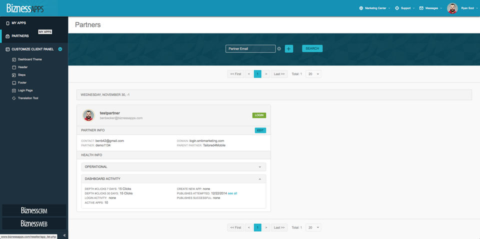 Bizness Apps screenshot 2