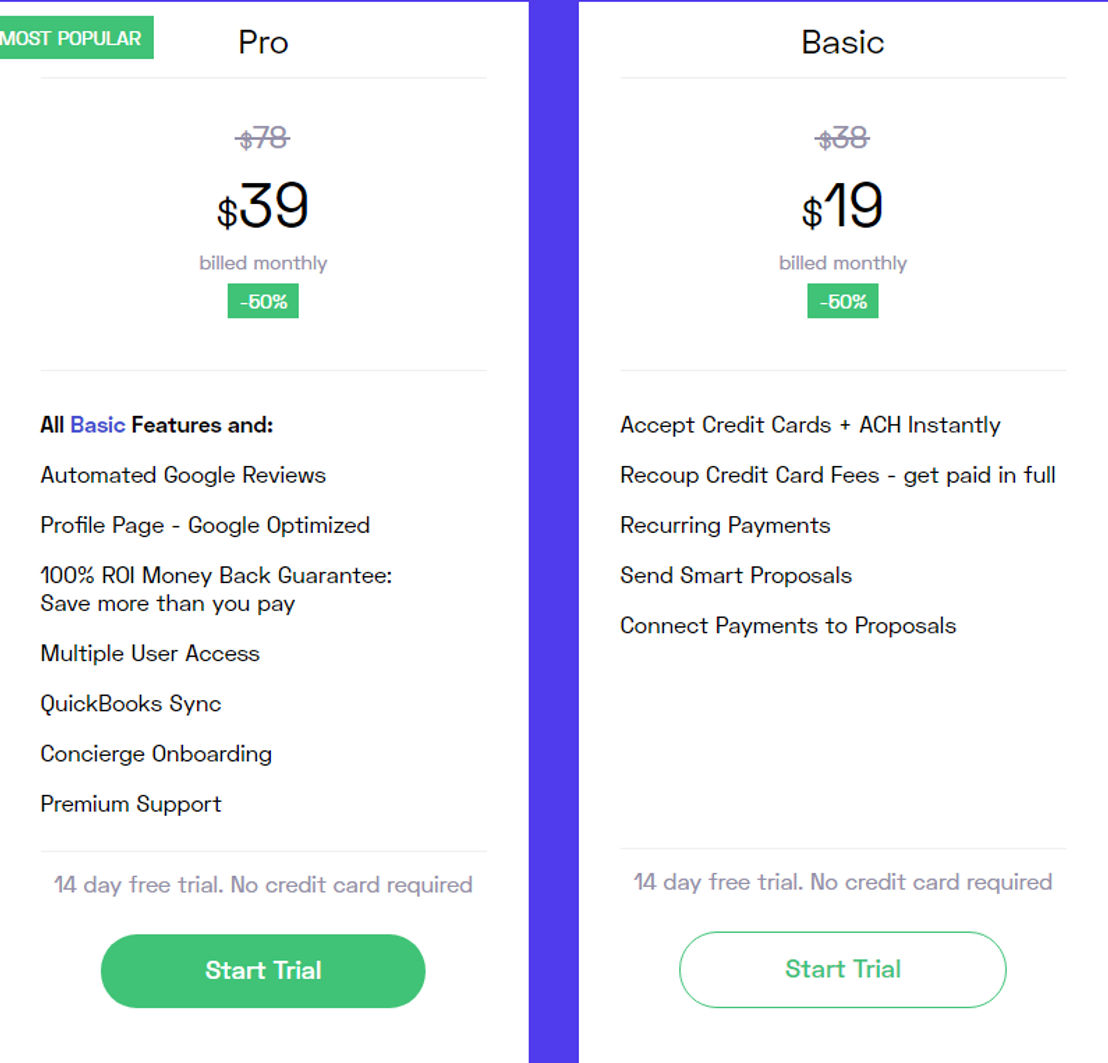 BizPayO pricing 1