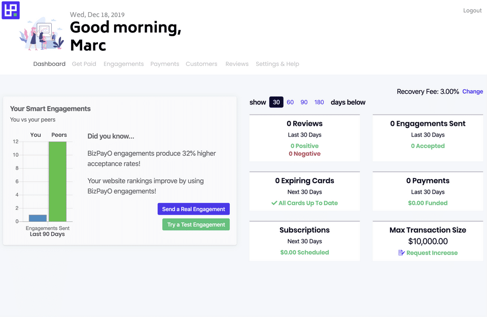 BizPayO screenshot 2
