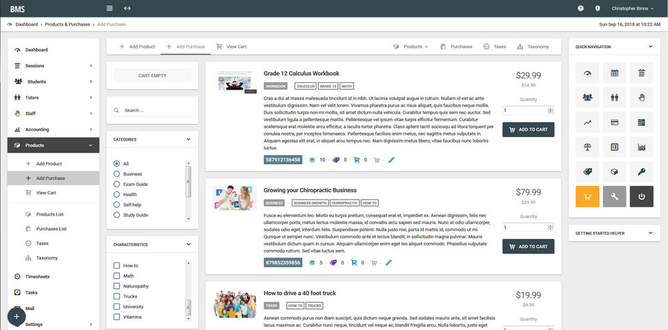 Bizstim screenshot 1