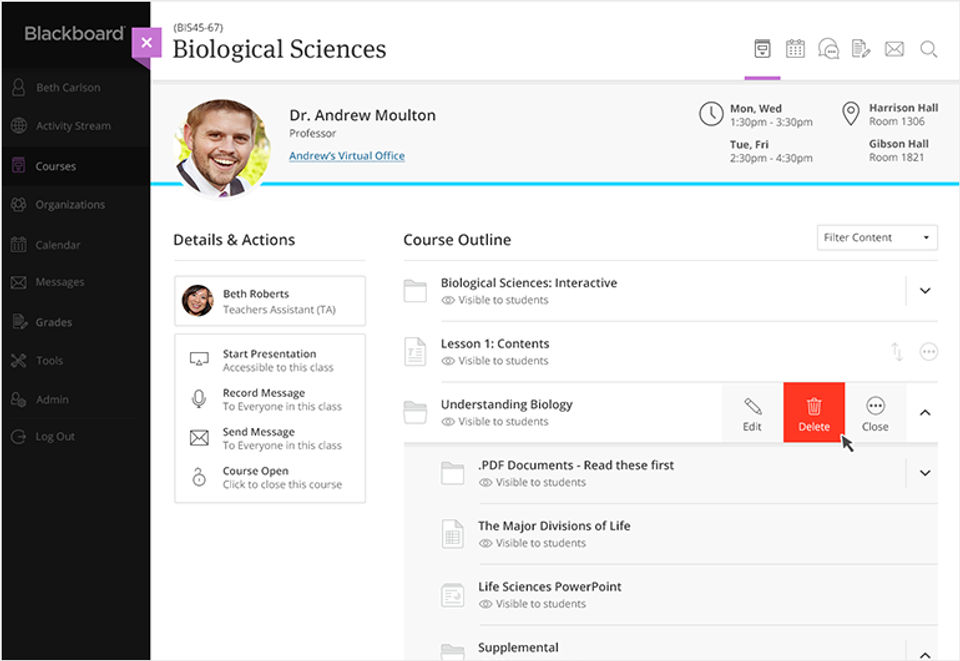 Blackboard Learn screenshot 3