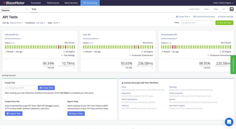 BlazeMeter screenshot 3