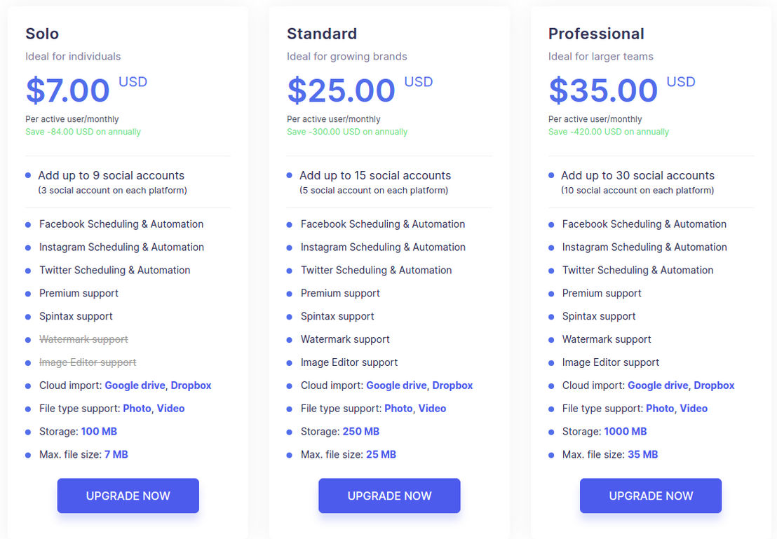 Blidder pricing 1