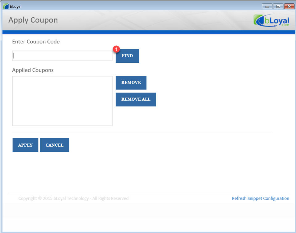 bLoyal screenshot