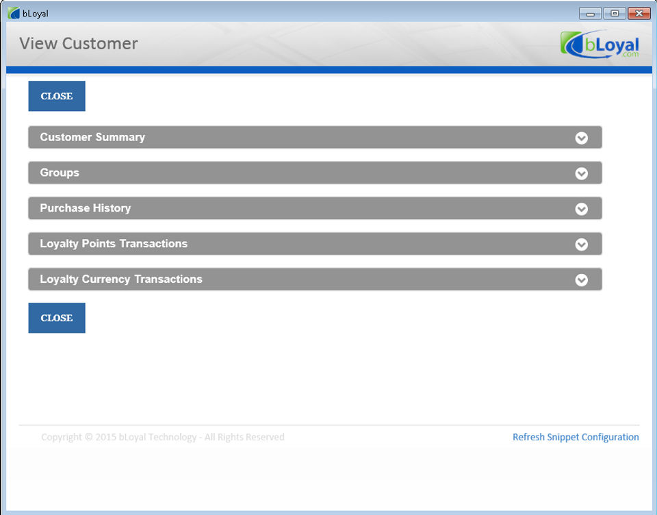 bLoyal screenshot