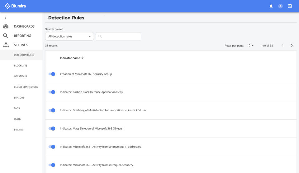 Blumira Automated Detection & Response screenshot 2