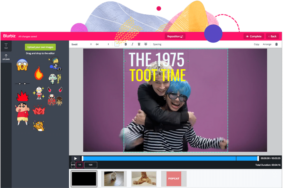 Blurbiz screenshot 4