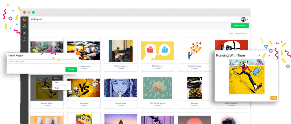 Blurbiz screenshot 1