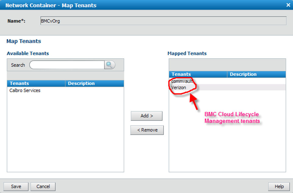 BMC Cloud Lifecycle Management screenshot 1
